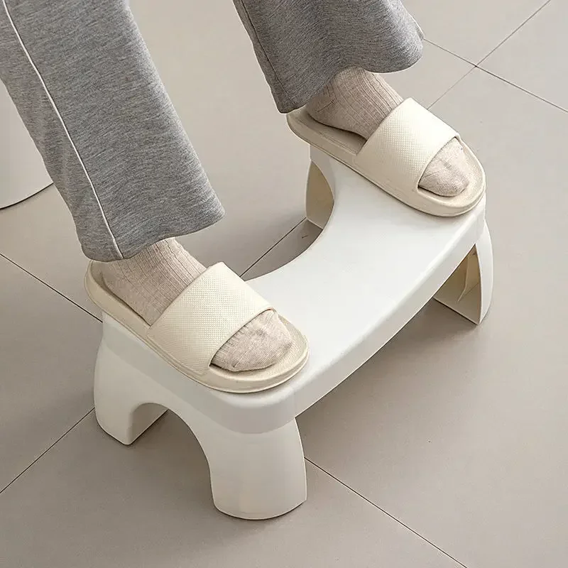 1 PCS Toilet Footrest Squat Stool Removable Non-slip Toilet Seat Stool Portable Squat Stool Home Adult Bathroom Accessories