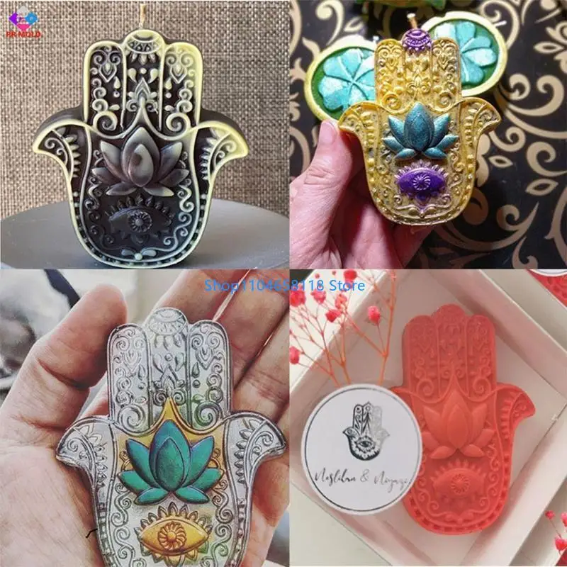 Jewelry Tray Hamsa Hand Mold Storage Plate Dish Resin Hand Epoxy Mold