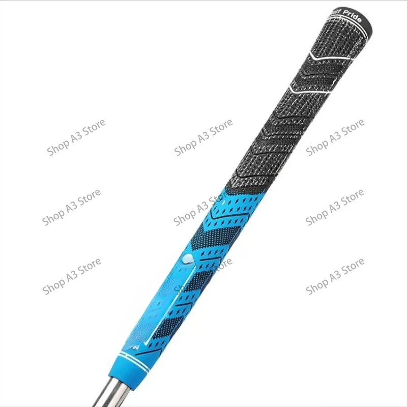 Hot-selling  PLUS4 half cotton thread rubber golf grip, golf club grip spot direct supply