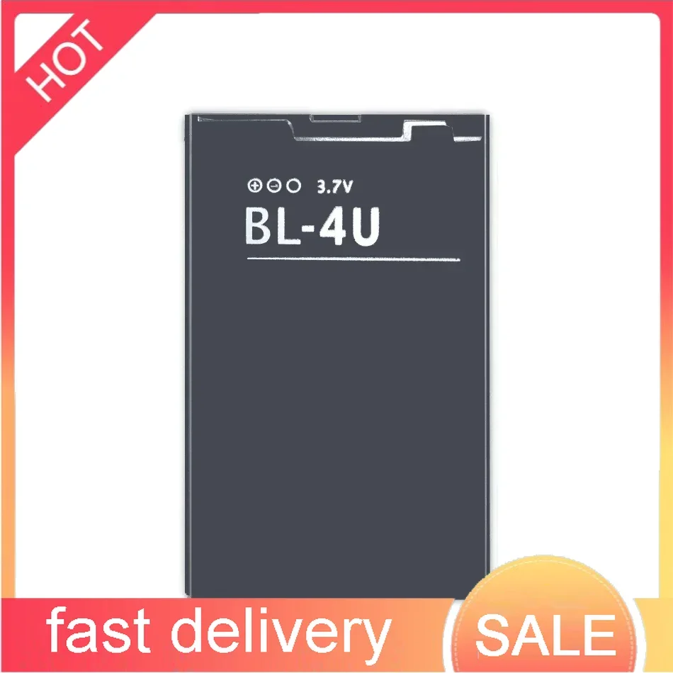 BL-4U BL 4U BL4U Mobile Phone Batteries For Nokia C5-03 C5-06 5250 530 3120C 6216C 6600S Cell Phone Smartphones Portable Battery