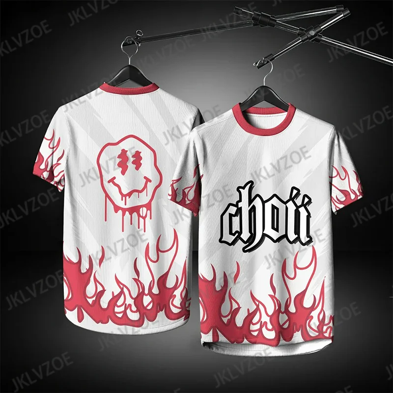 

Summer Women Men's T Shirt Fashion Sport Wear Casual Short Sleeve Pullover Soccer Tops Loose Breathable Male Oversized Clothing