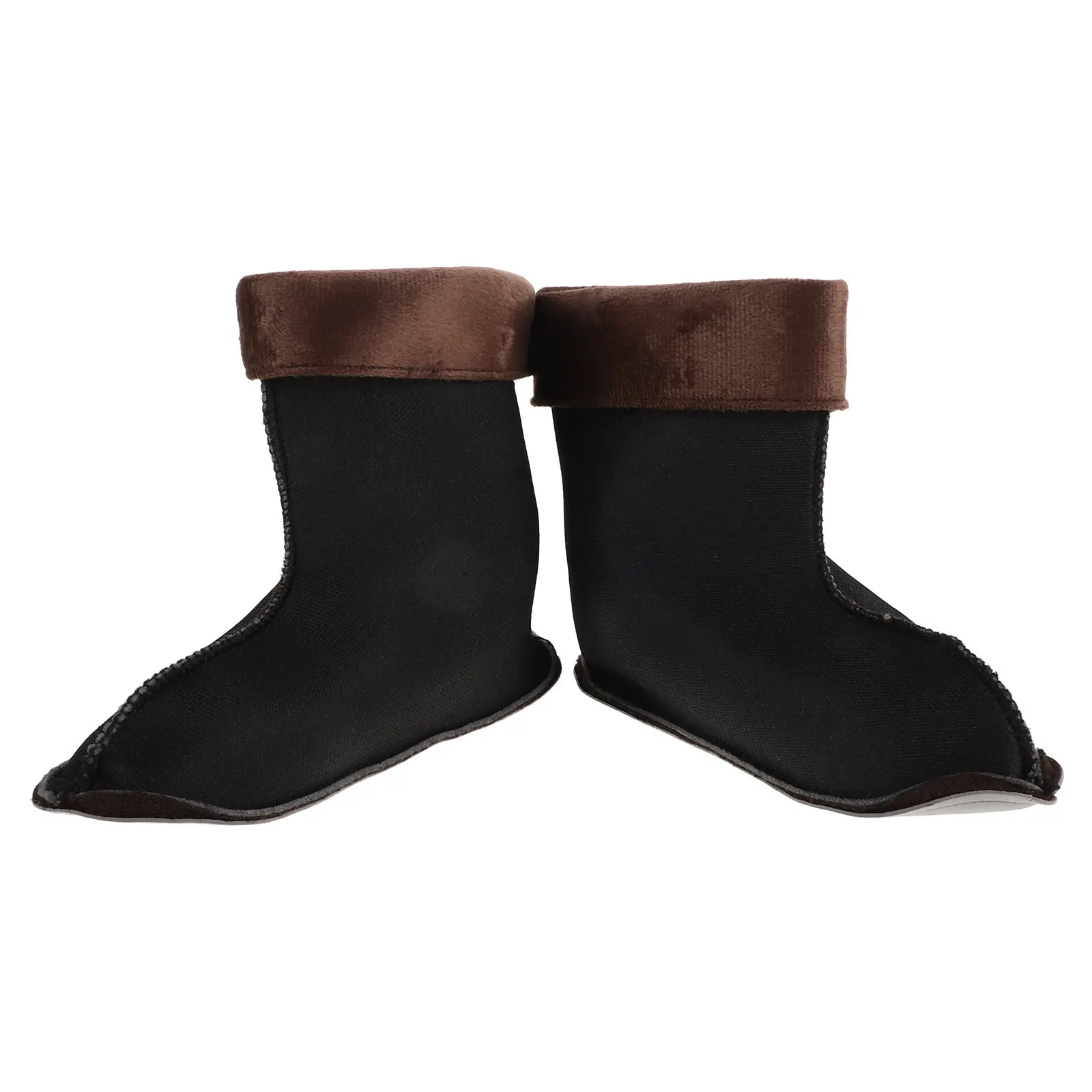 

1Pair Thermal Boot Liner Socks Warm Fleece Lined Rain Boot Inserts for Women Men Unisex Cold Weather Winter Outdoor Work Camping