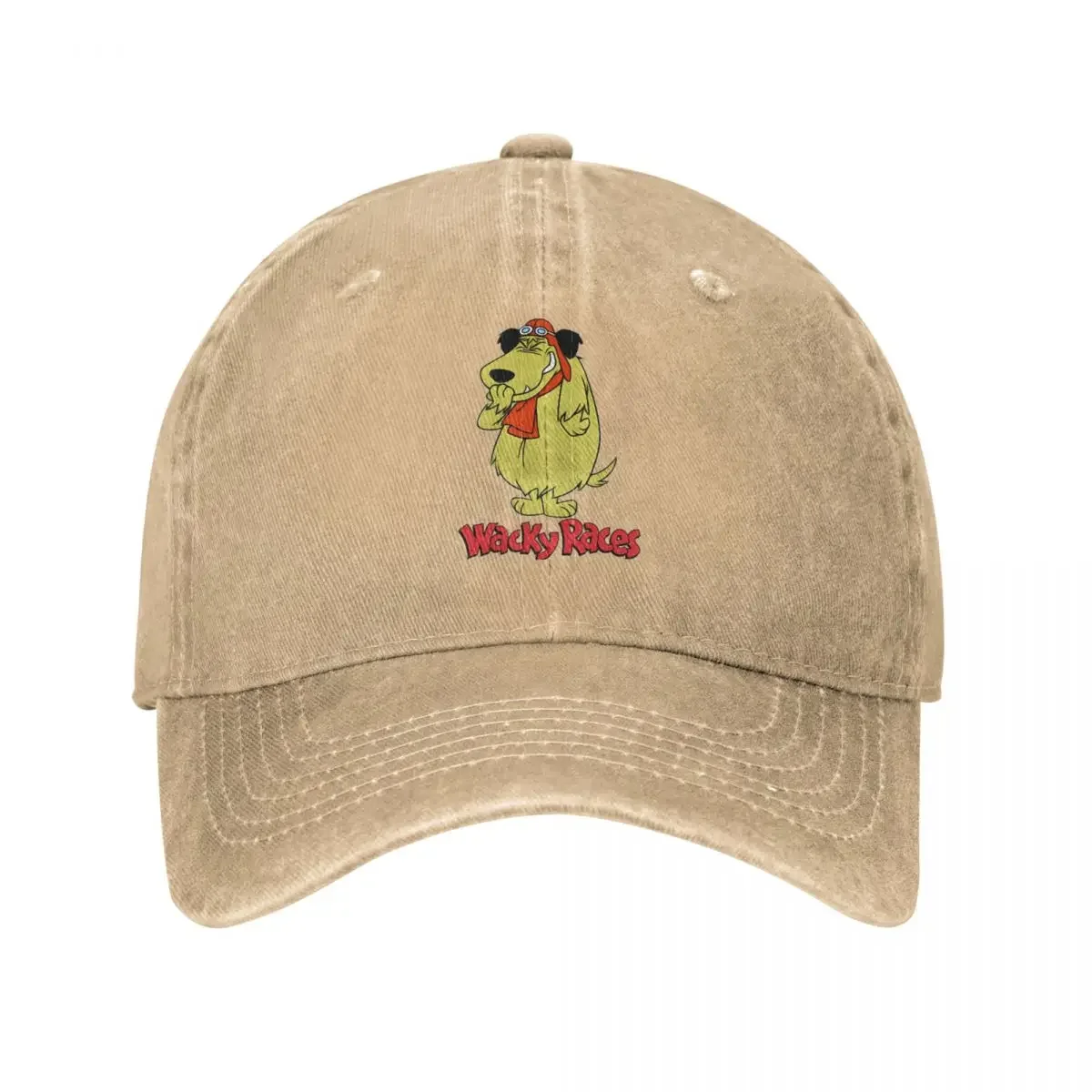 

Baseball Caps Vintage Cartoon Muttley Merchandise for Men Women Vintage Distressed Denim Wacky Races Comdy Casquette Dad Hat