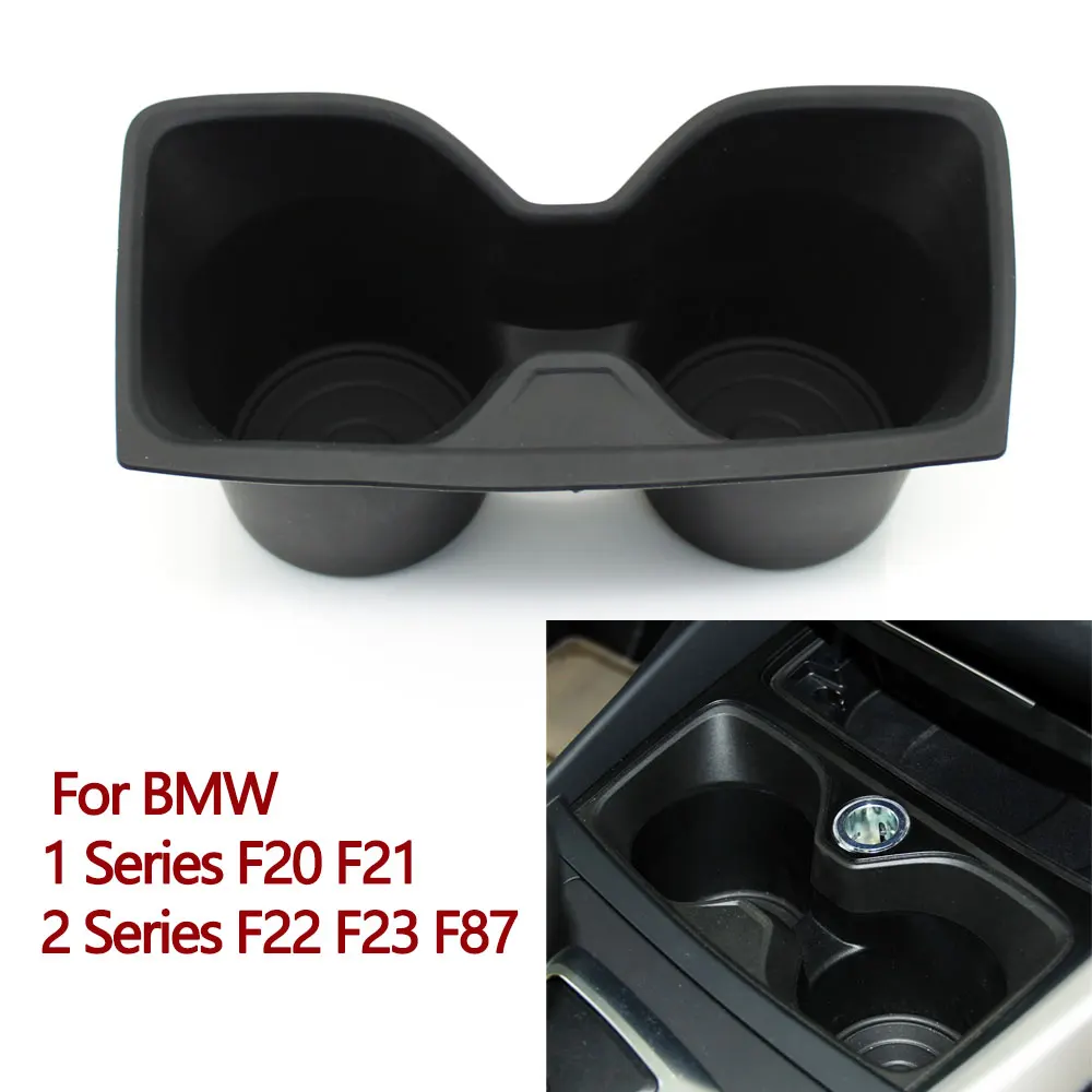 Front Center Console Row Water Cup Holder Insert Storage Table For BMW 1 2 Series F20 F21 F22 F23 F87 2013-2018 51166978912