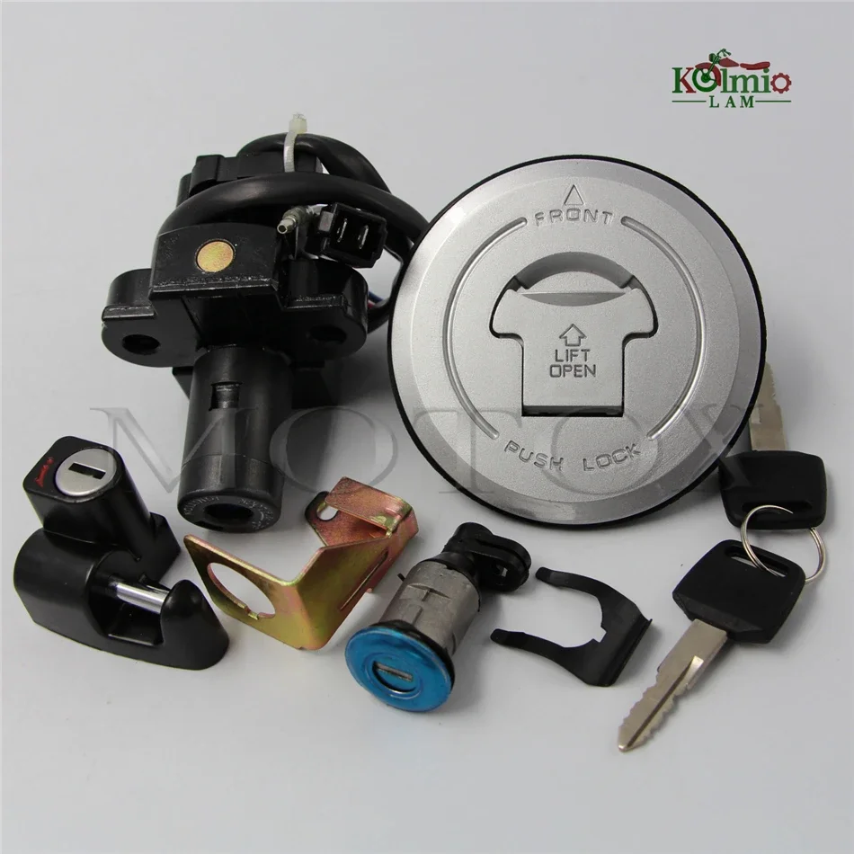 

Ignition Switch Gas Cap Cover W/Key Lock Set For CBR250 CBR250R CBR250RA CBR300RA CBR300R Hornet CB250 CB600F CB1300 VTR250 MC33