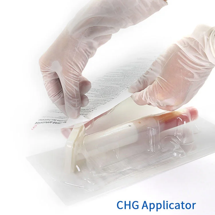 50pcs Best Sellers  26ml CHG medical program for medical testing kit diagnostic consumables2% w/v CHG + 70% v/v IPA