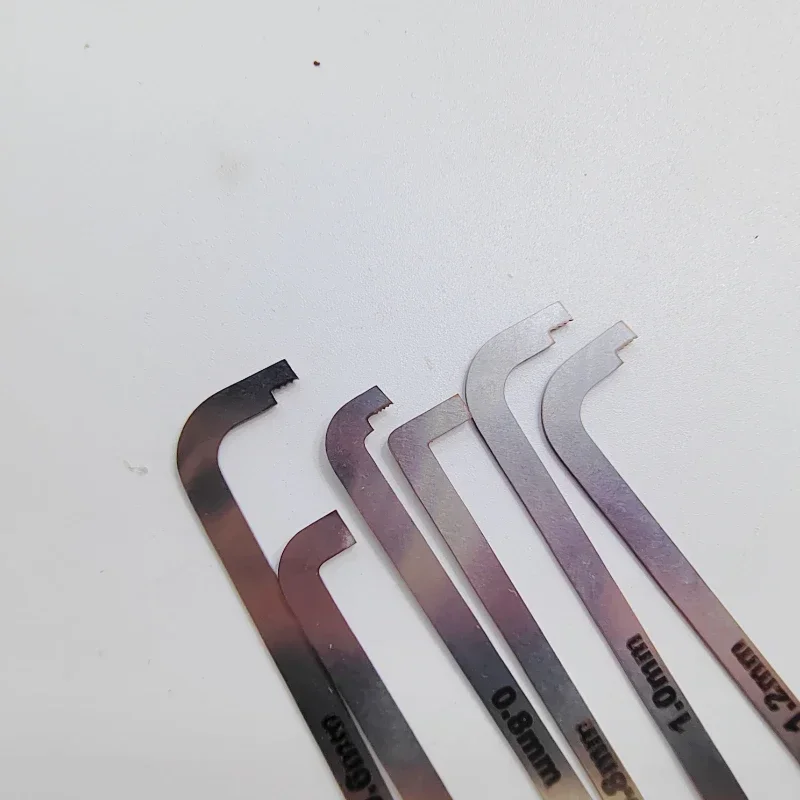 Tension Wrench Comb Pick Locksmith Pick and Hool Tools Lock Picking Unopen Set for Lock Opener Kit Open Locks Opening Picks Car