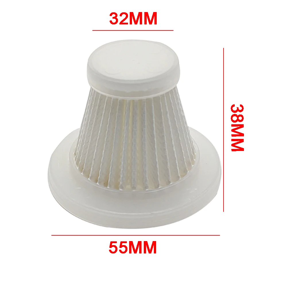 For LT-117 Car Vacuum Cleaner 2PC Non-wovens Filter Element Filter Vacuum Cleaner Filter Element Home Car Maintenance And Beauty