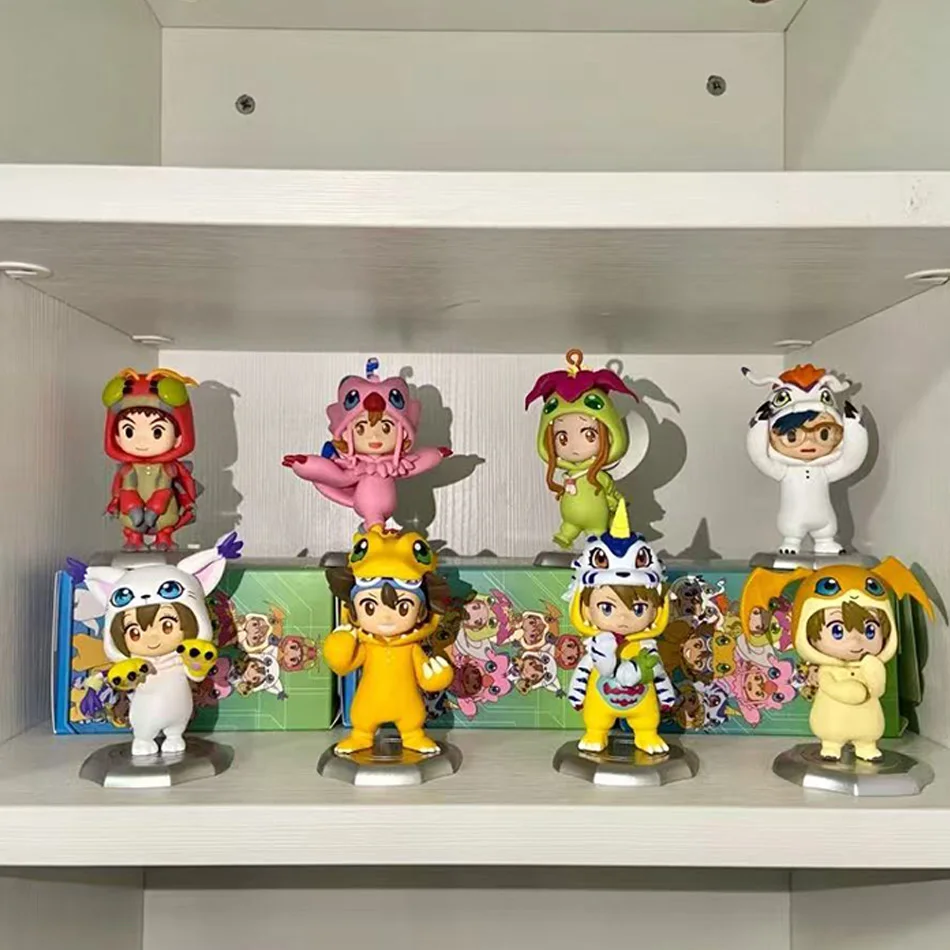 

Набор из 8 высококачественных фигурок Digimon (Дигимон) для косплея, милые коллекционные модели игрушек для детей от Bandai