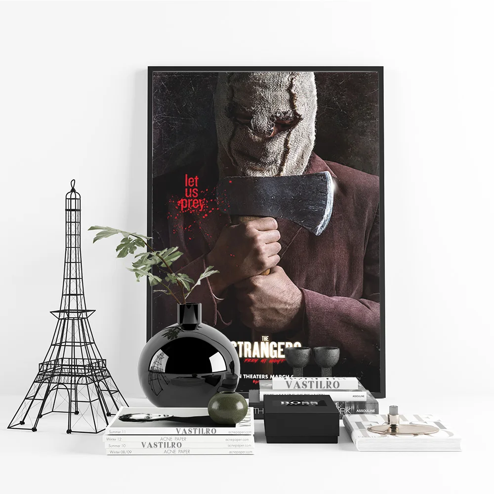 الغرباء فريسة في الليل الفيلم طباعة ملصق فني ملصقات جدار الفيلم قماش اللوحة الفيديو غرفة السينما ديكور #4