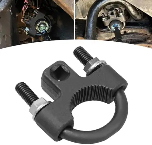 

Eratus Inner Tie Rod Tool – U-Shaped Non-Slip Wrench for Steering Repair – 1/2" Drive – Black