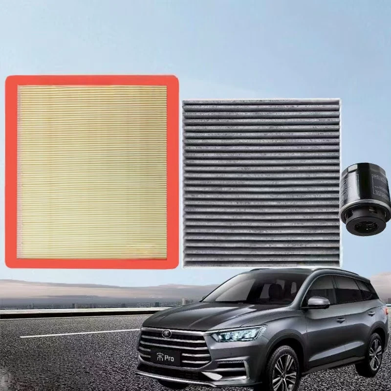 

Filter Set For BYD SONG Pro DM 1.5T 2019 2020 2021 A/C Cabin Engine Air Fuel Gas Oil Filter Kit Car Accessories HAD-1109211