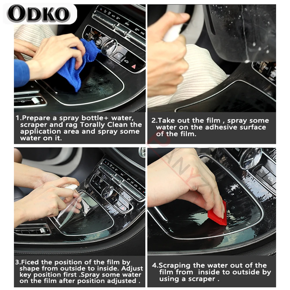 For KIA Sportage NQ5 2022-2023 Car GPS Navigation Protective LCD Screen TPU Film Protector Film Anti-scratch Fitting Accessories