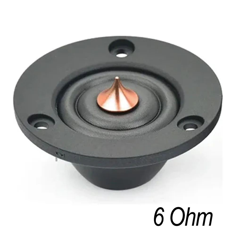 4 Ohm 6 Ohm Tweeter For Audio Systems 30W Speaker 2 Inch Tweeter Robust Treble Reproduction Compact Size Tweeter