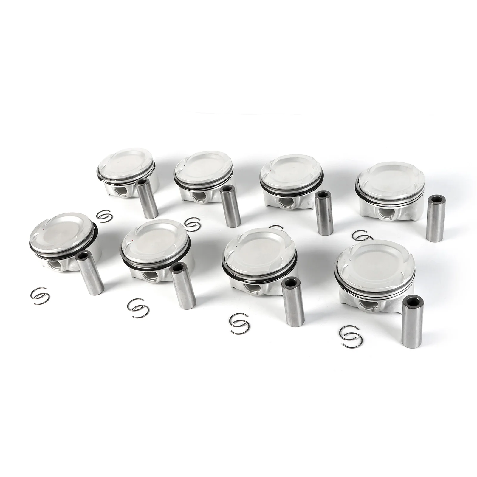 8pcs Pistons&Rings Kit Φ89mm 11257598207 11257556955 For BMW M5 M6 X5M X6M E70 F10 F85 F12 S63B44A S63B44TU 4.4T Engine 