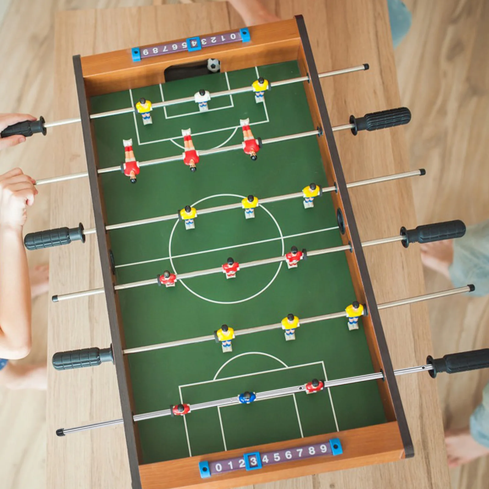 Foosball Pole Table Replacement Accessories Desktop Parts Accessory Silver Supply Child
