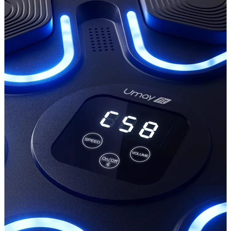 

Professional Smart Boxing Trainer with Music, Thickened Target Pad, Auto Punch Counter for Home Gym Fitness & Boxing Training