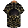Bold Print Hawaiian Beach Shirts