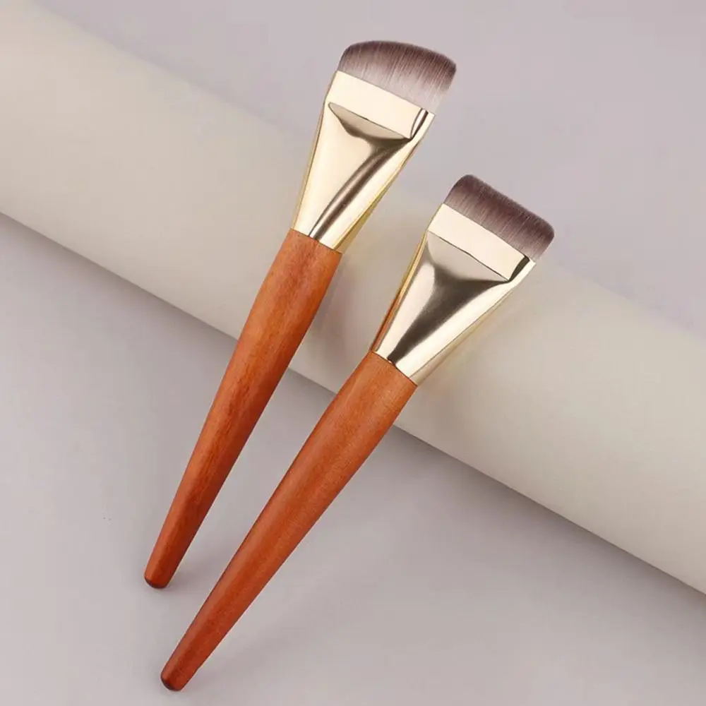 

Ultra Thin Foundation Brush Lightweight and Thin Face Contour Brush Flat Contour Brush Blending Foundation Cream Makeup Brushes