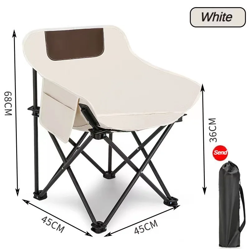 

Camping Chair Ultralight Fishing Relaxing Chair Outdoor Folding High Back Rocking Portable Multifunctional Beach Chairs Travel