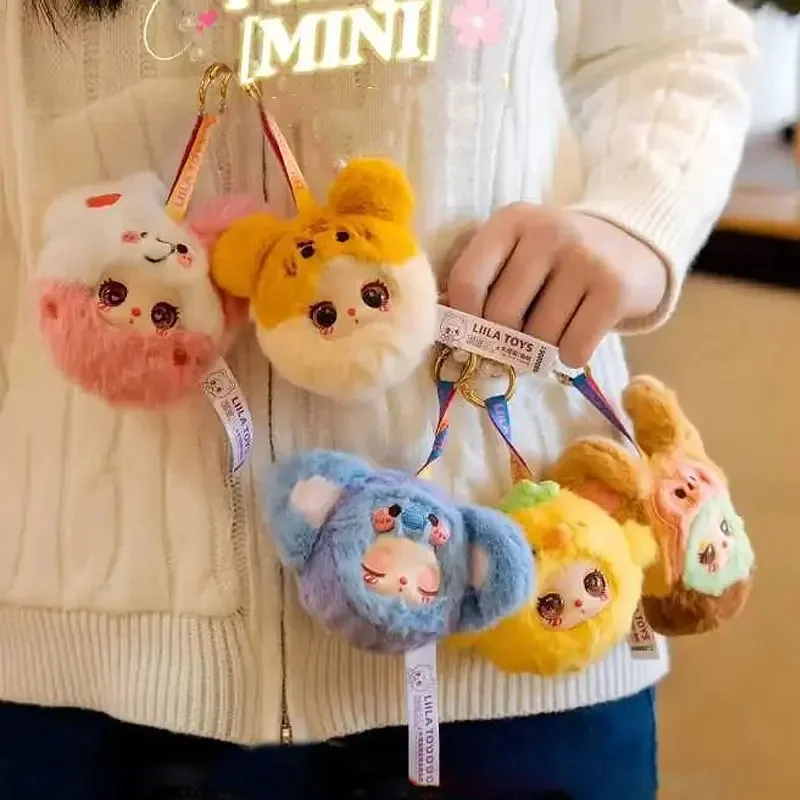 صندوق أعمى ليليا حديقة الشاي سلسلة حفلة Kawaii على ظهره قلادة الزخرفية أفخم دمية سيارة المفاتيح قلادة صندوق مفاجأة لعبة هدية