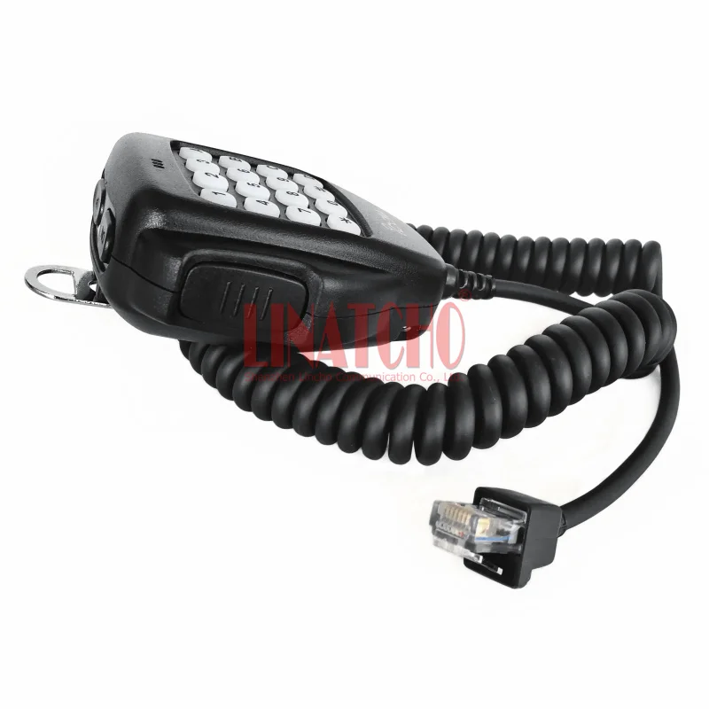 HM-118TN DTMF 8Pin ハンドヘルド外部マイク 車モバイルラジオ用 IC-2720H IC-2725E IC-2200 IC-208H