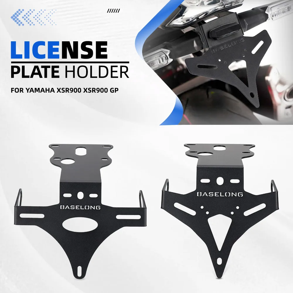 

Motorcycle Licence Plate Holder FOR YAMAHA XSR900 XSR900 GP 2022 2023 2024 2025 2026 2027 Rear Fairing License Plate Bracket