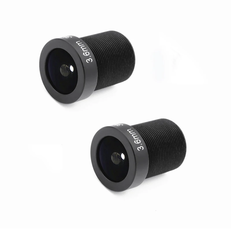 

10X 4X 2X 3.6mm CCTV Lens IR Board 128 Degrees Wide Angle 3.0MP M12 for 1080p Security IP camera