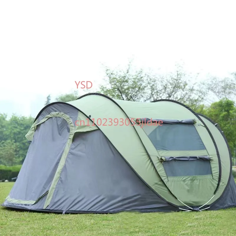 Camping Tent 4 Person High Quality Wholesale Suppliers Portable Foldable Automatic Pop up Tent Outdoor Camping Tents