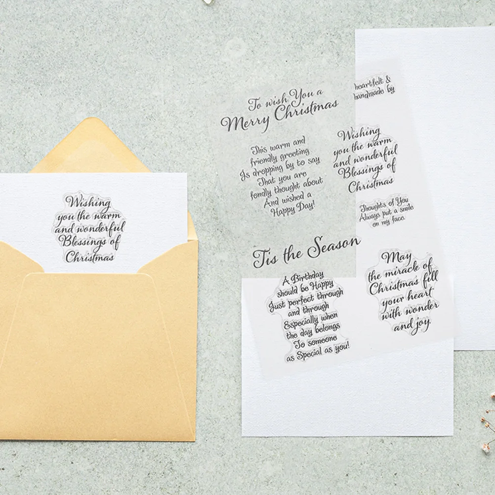 

DIY Greeting Card Seal Stamps for Crafting Journaling Sticker Scrapbook Aesthetic Stickers