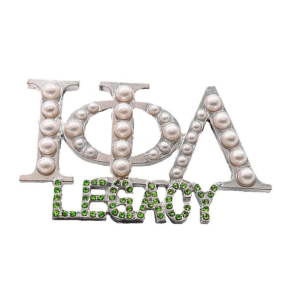 College Gradaute Women service since 1929 Sorority legacy greek letter iota phi lambda brooch jewelry