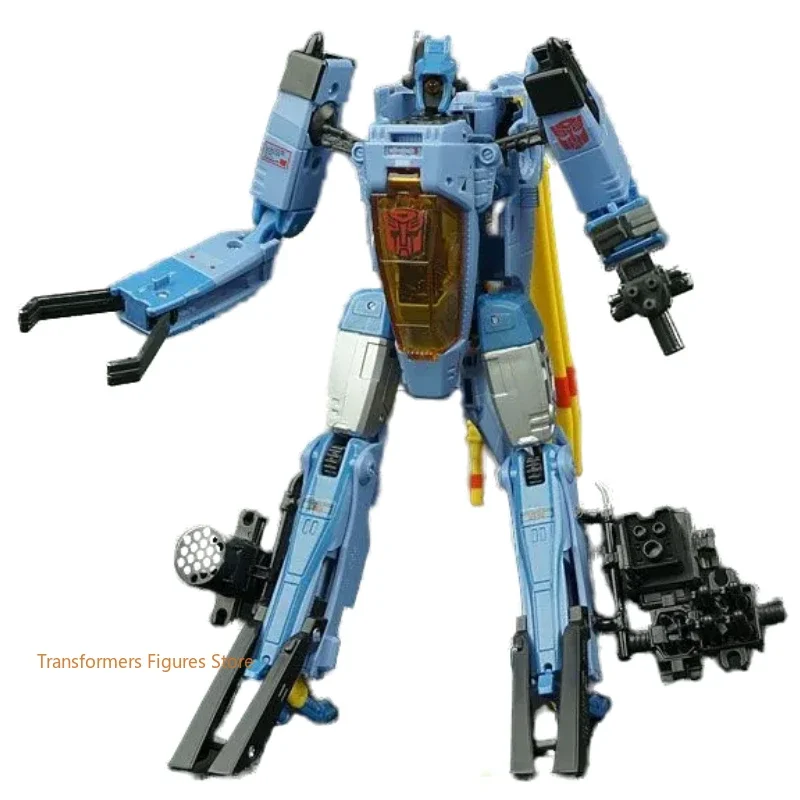 ในสต็อก Transformers G Series 30th ANNIVERSARY V Class Whirl รูปอะนิเมะการกระทําการเปลี่ยนรูปหุ่นยนต์ของเล่นเทศกาลของขวัญ