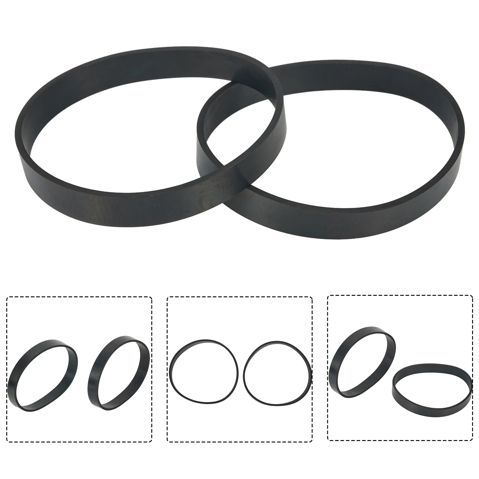 2pcs Belt For Bissell Power Force Compact Lightweight Vacuum Cleaner Spare Parts Replacement Accessories