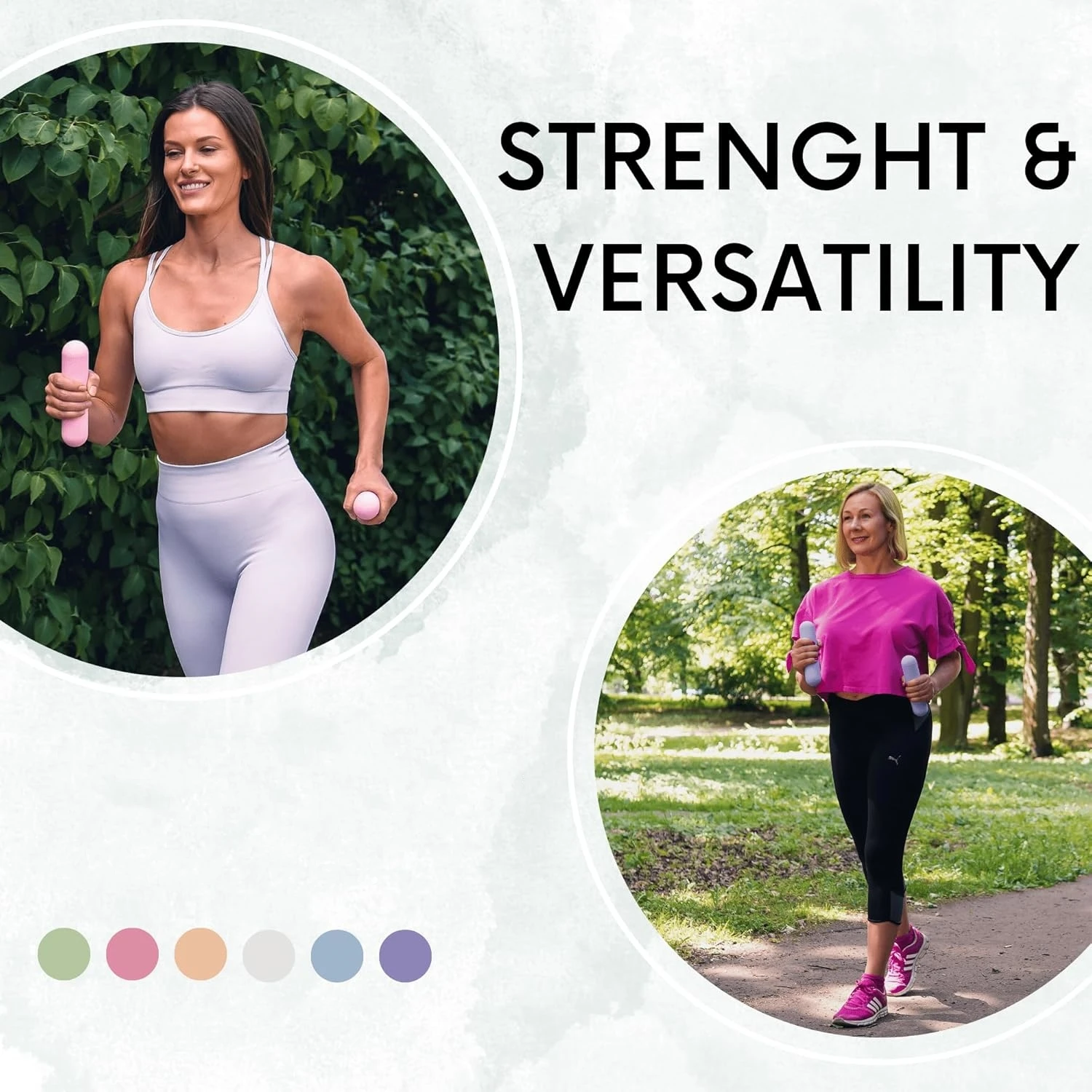 Hand Weight Bars for Women & M - огляд і ціна Pilates Yoga Barı