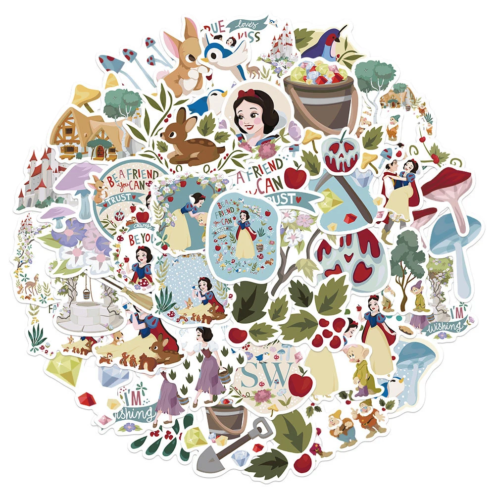 50pcs Kawaii Cartoon Disney Sn - Phone Cases Disney 评论和价格