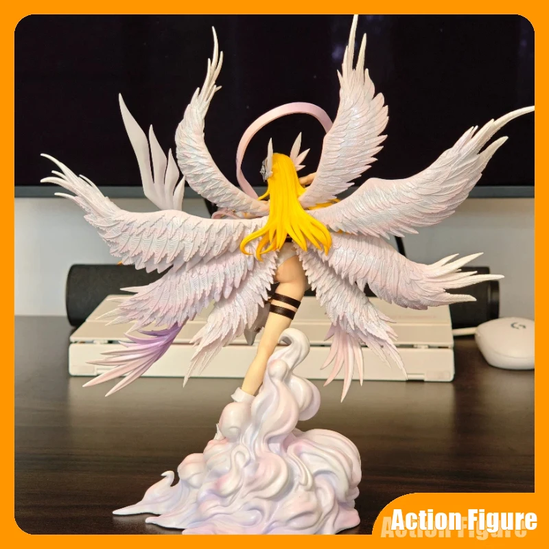 New Digimon Adventure Anime Figure Angewomon Yagami Hikari Childhood 28cm Goddess Exquisite Premium Collectibles In Stock view 4