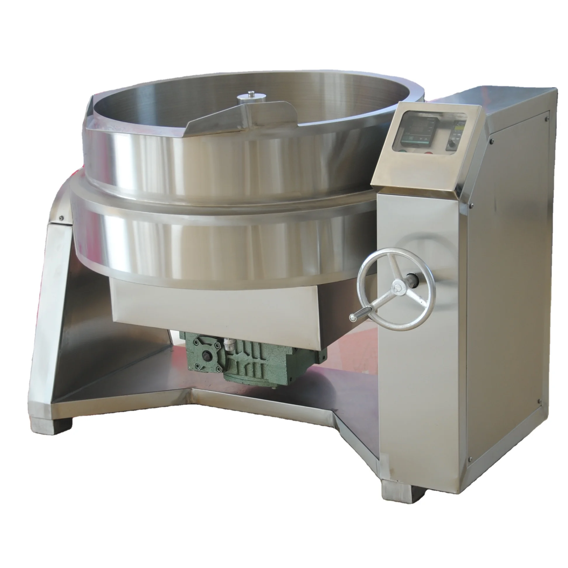 Hanbeter Commercial Food Processing Machine Electric Heating Mixing Paste Sauce Cooking Kettle 1 Year Warranty