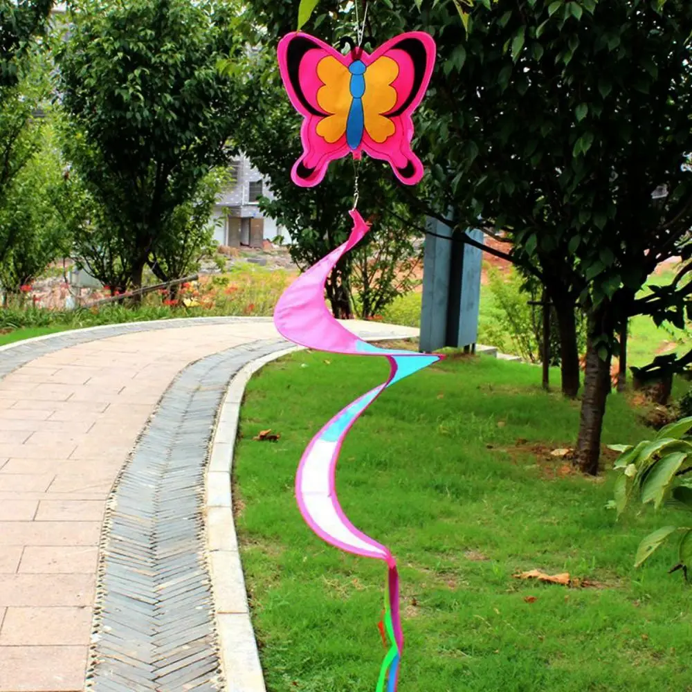 Moulin à vent d'insectes animaux Vintage coloré, tissu suspendu non toxique et diamant en plastique, moulin à vent rotatif