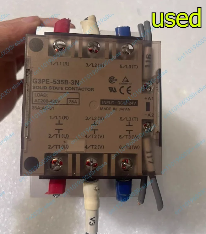 Accessories 1pcs g3pe-525b-3n solid state relay three-phase 35a ac200-480v input dc12-24v