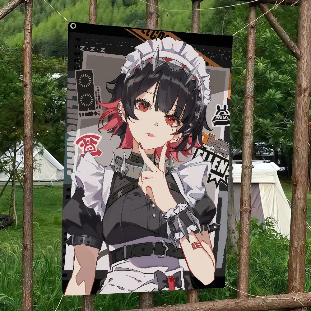 Game ZZZ E-Ellen J-Joe flag Party Decoration Art Picnic Home Hanging Camping Outdoor Party Banner