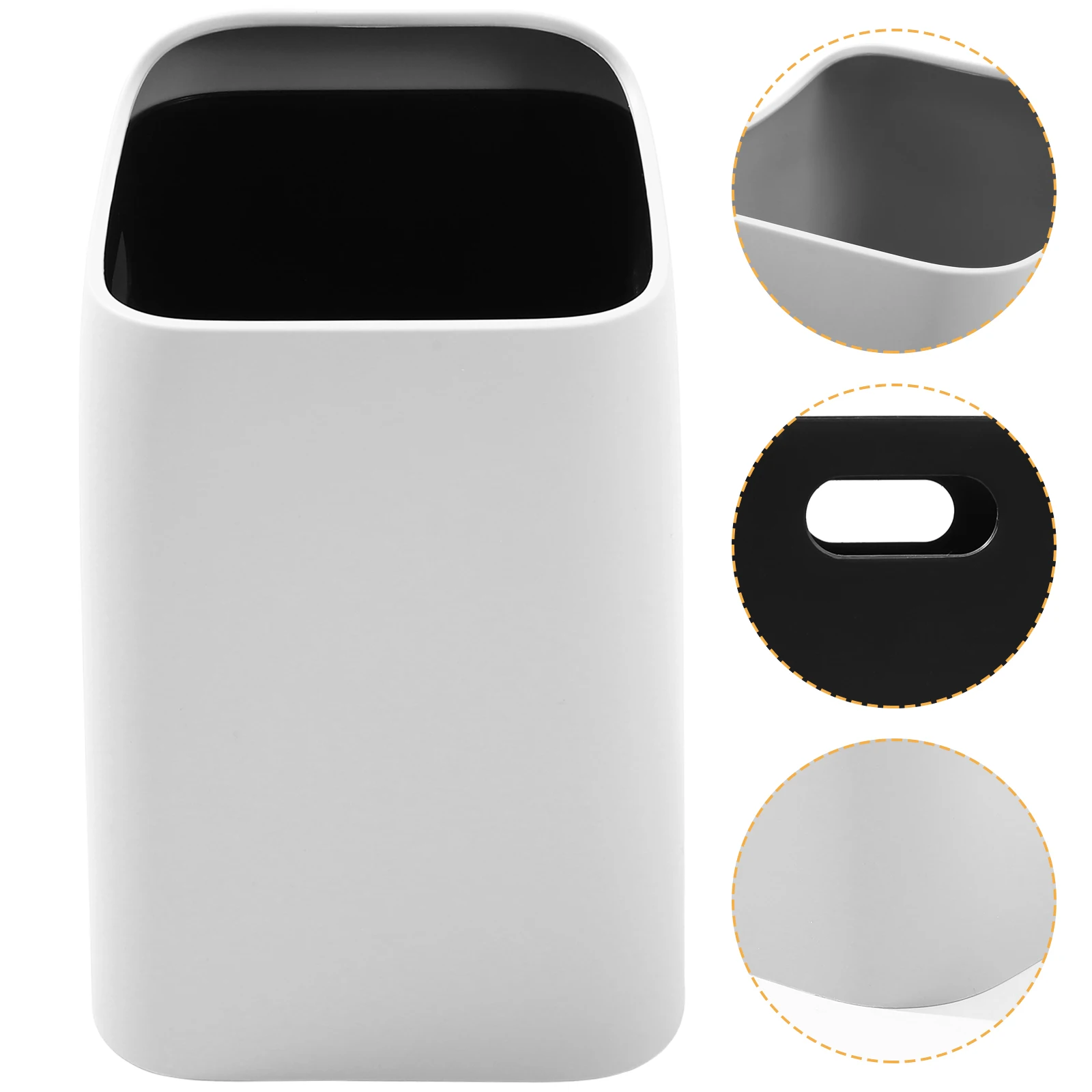 

Double Bin Inclined Trash Can Rubbish Garbage for Cans Office Bucket with Lid