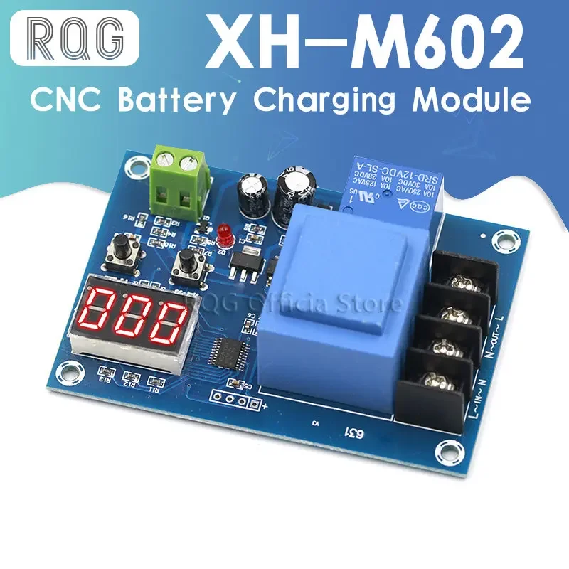 NEW XH-M602 digital control battery lithium battery charging control module Battery charge control switch Protection board