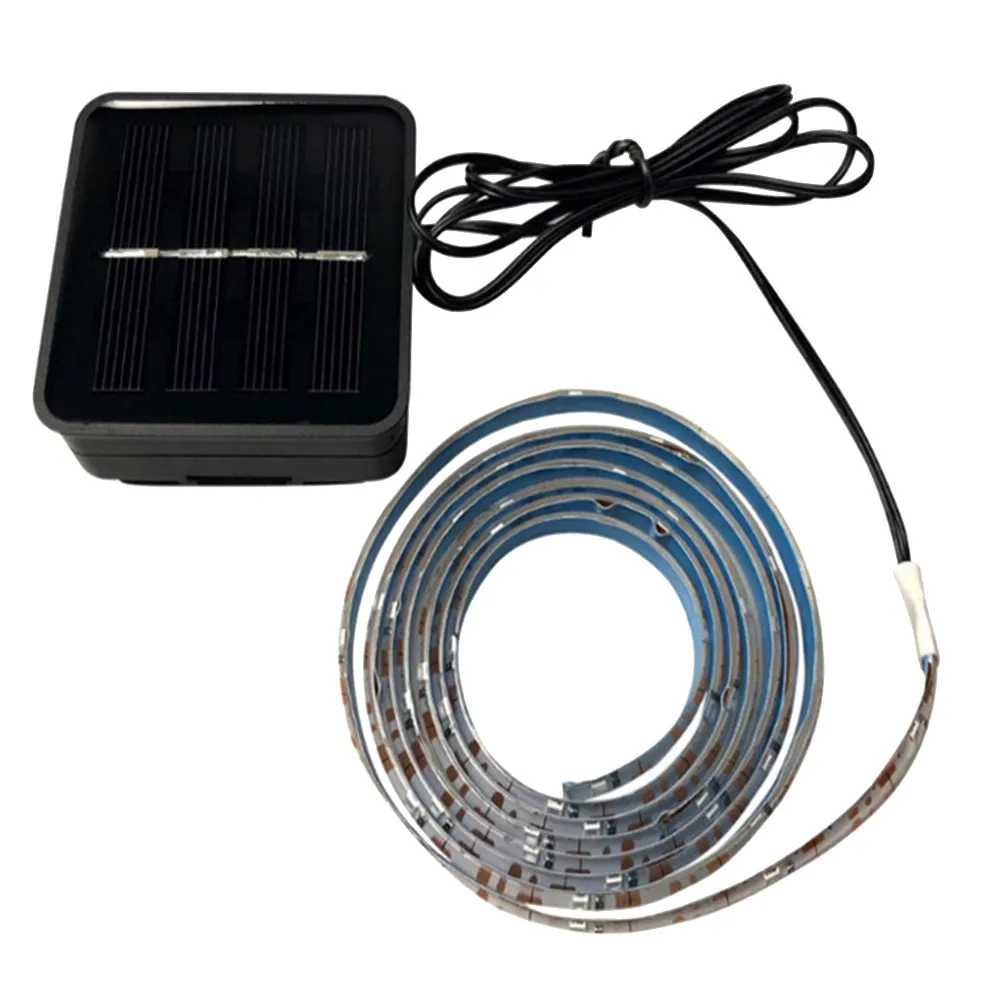 1.5m Basketball Frame LED Light Strip Solar Powered Motion Sensor Color Changing Decorative Lamp for Garden Patio Party