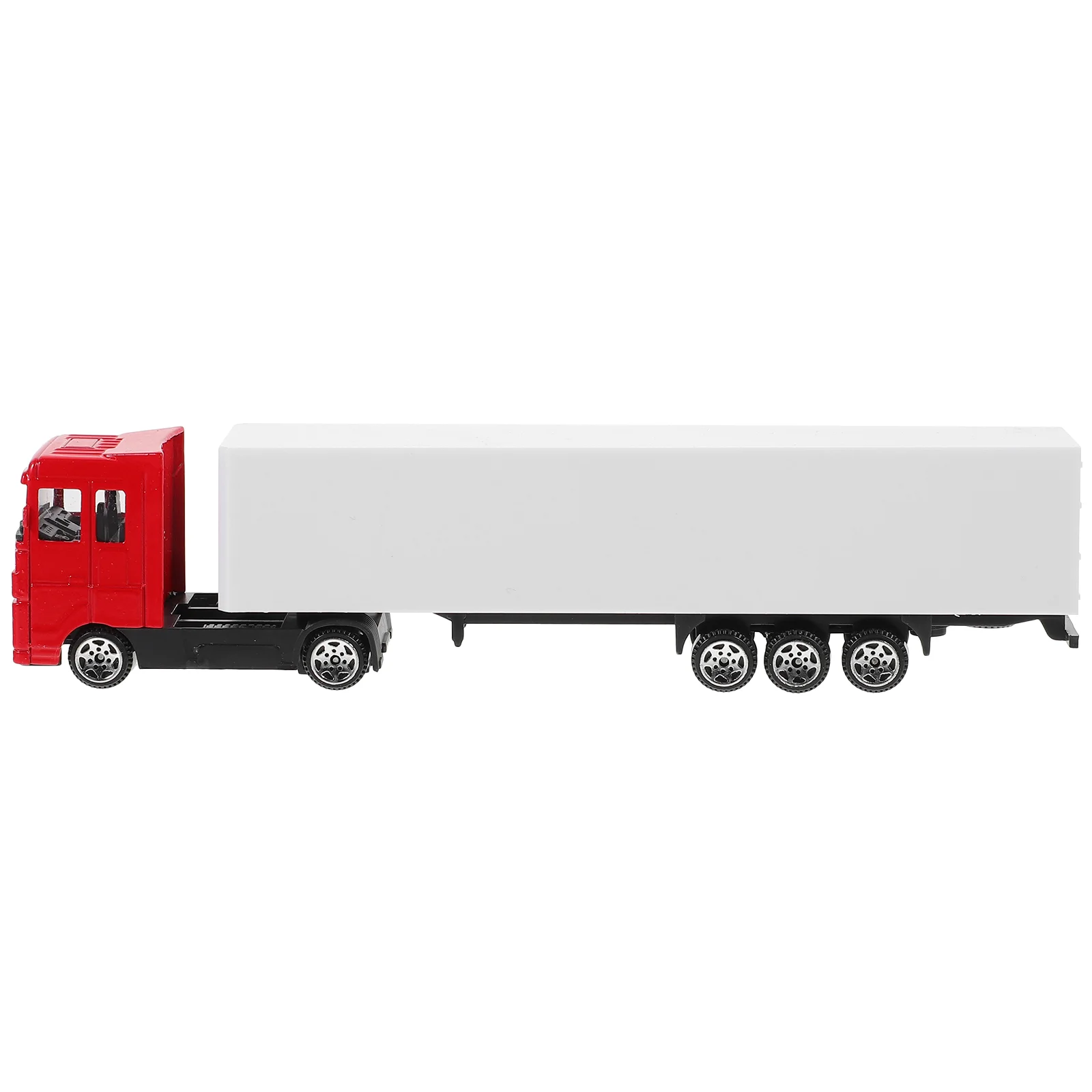 Suite Truck Model Toy Toddler Kids Toys Rv Kit Alloy Trailer for Boys Mini Container