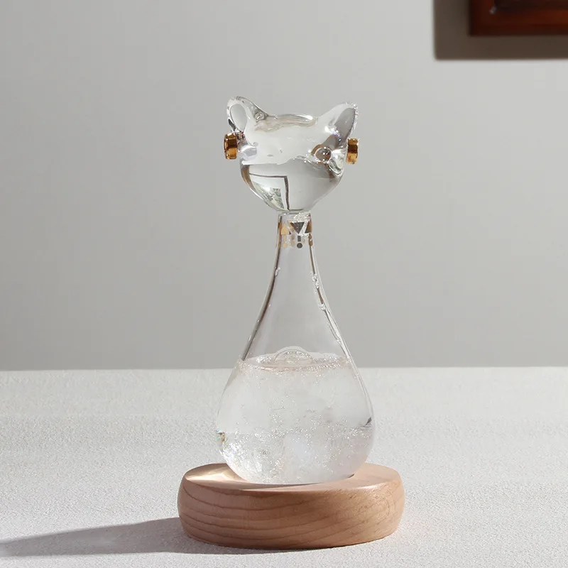 Egyptian Cat Weather Forecast Bottle Storm Bottle Home Living Room Desktop Atmosphere Decoration Graduation Birthday Gift