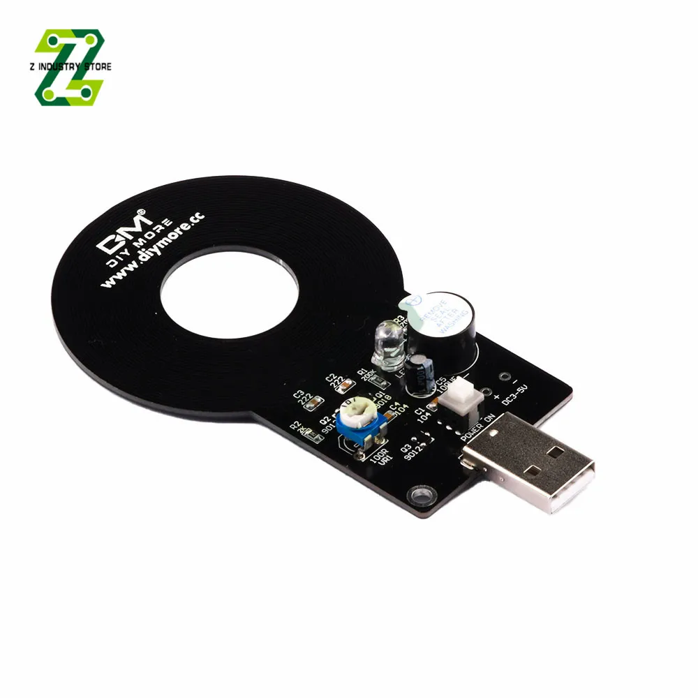 DIY Kit Metal Detector Kit Electronic Kit DC 3V-5V Non-contact Sensor Board Module DIY Electronic Part Metal Detector DIY KIT