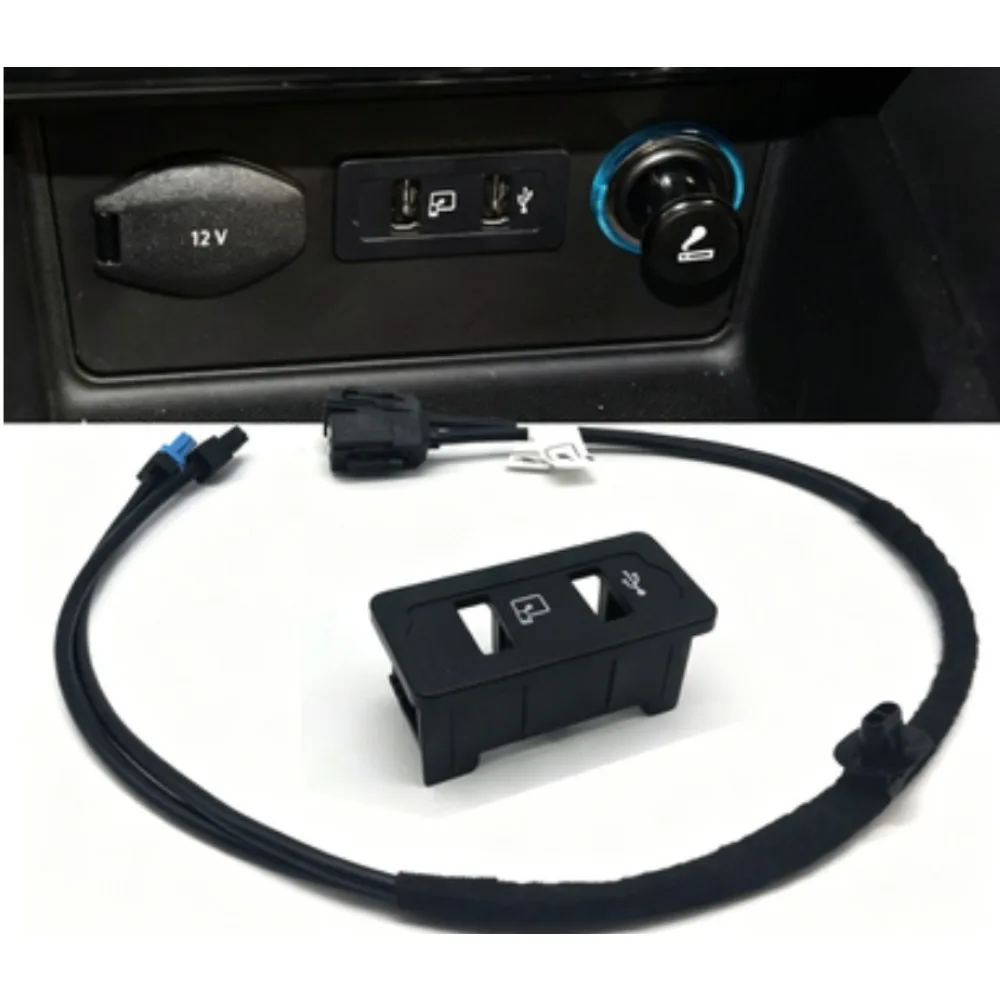For Chery Tiggo 5X 8 Arrizo GX EX Genuine USB Wiring Harness USB Socket Port Front Row Charging Connection Cable