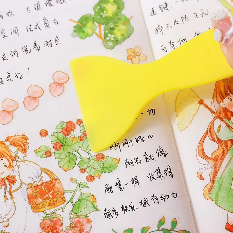 4 Pcs Sticker PET Hand Account Material Sticker Stickers Kawaii  Stickers Aesthetic