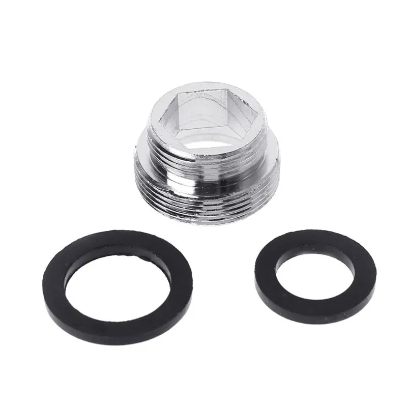 Solid Metal Adaptor Outside Thread Water Saving Kitchen Faucet Tap Aerator Conne Dropshipping