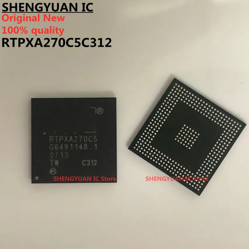 5 Stks/partij Rtpxa270c5c312 Rtpxa270c5 Pxa270c5c312 Bga 100% Nieuwe Geïmporteerde Originele 100% Kwaliteit